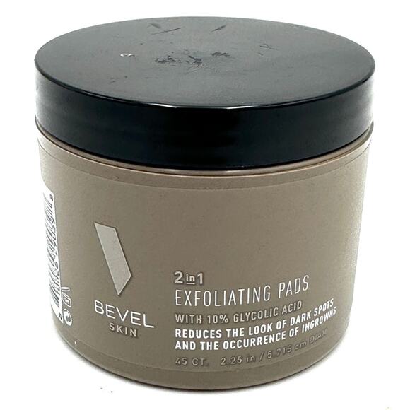 NEW - Bevel Men's Exfoliating Toner Pads - Picture 1 of 8